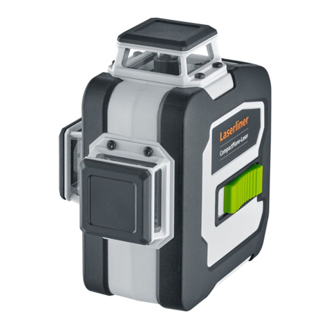 LaserLiner CompactPlane-Laser 3G Pro User manual LaserLiner CompactPlane-Laser 3G Pro User manual
