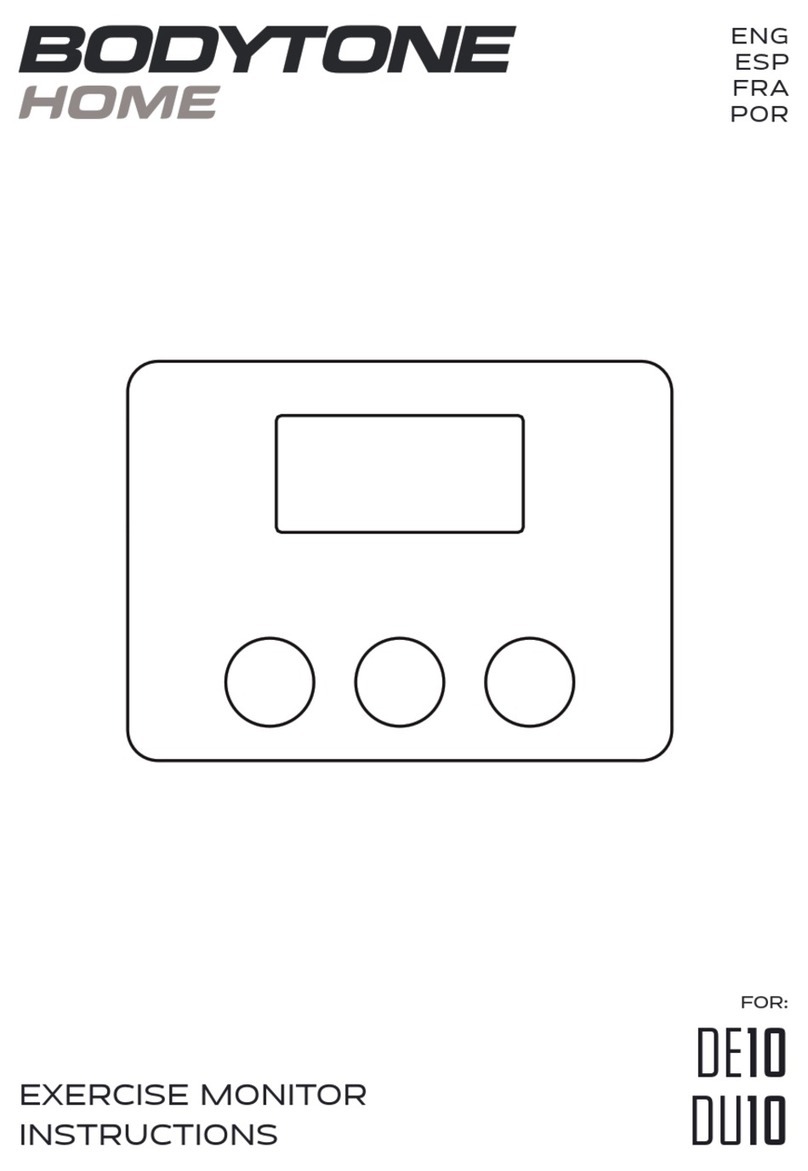 BODYTONE DE10 User manual