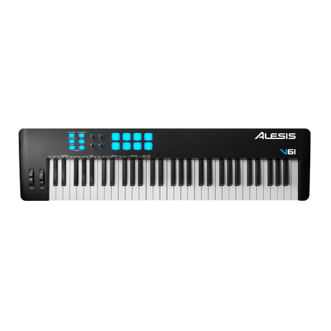 Alesis V61 MKII User manual