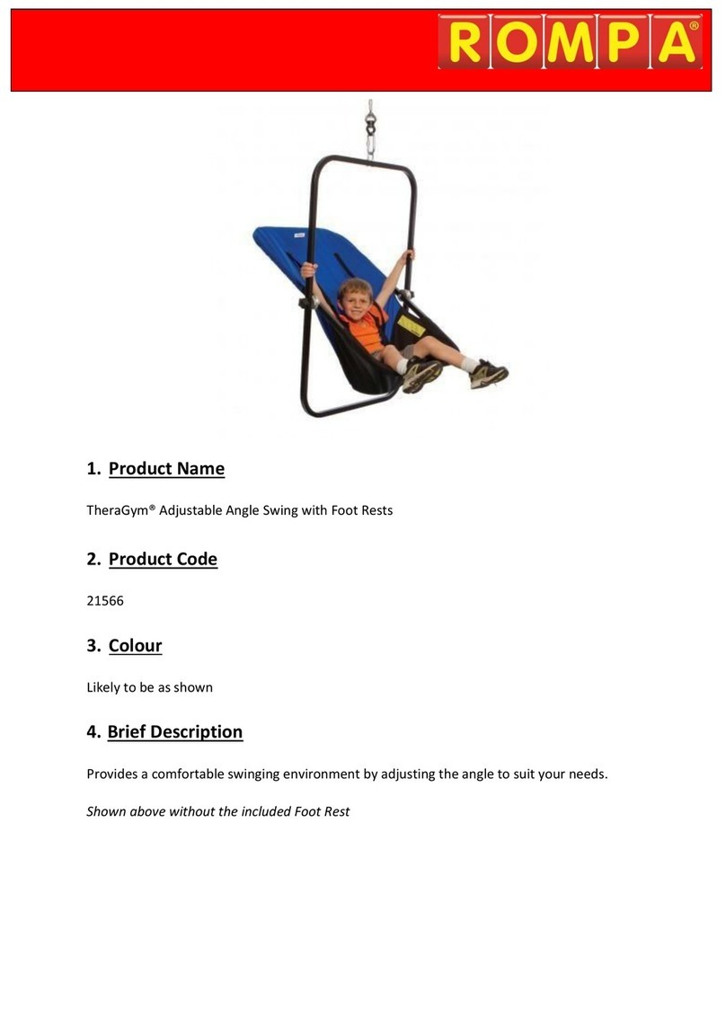 Rompa TheraGym 21566 User manual