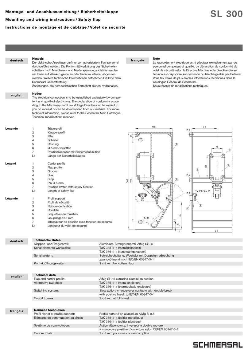 schmersal SL 300 Programming manual schmersal SL 300 Programming manual
