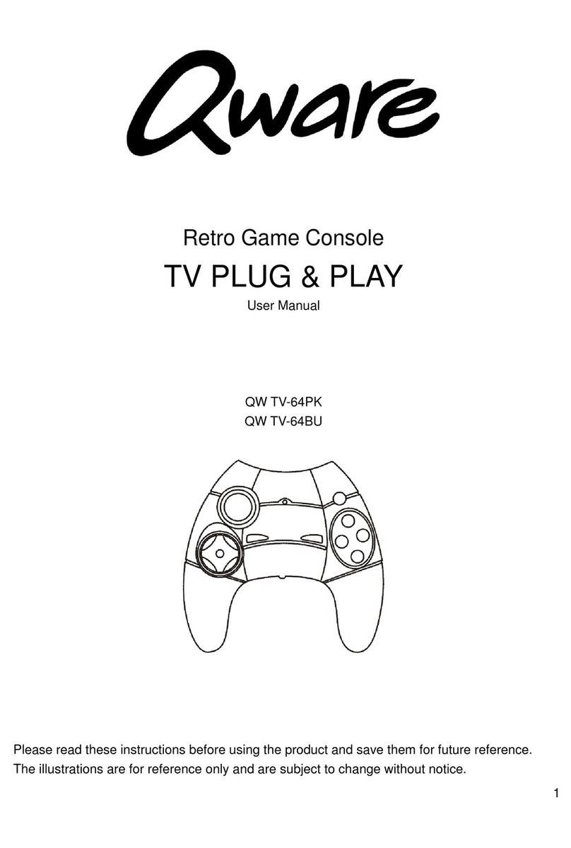 Qware TV PLUG & PLAY user manual