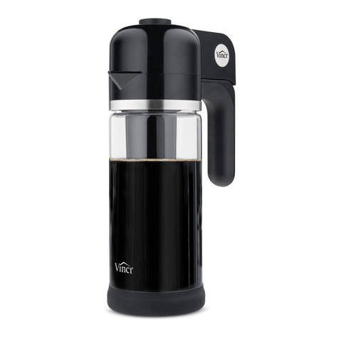 VINCI Express Cold Brew instructions
