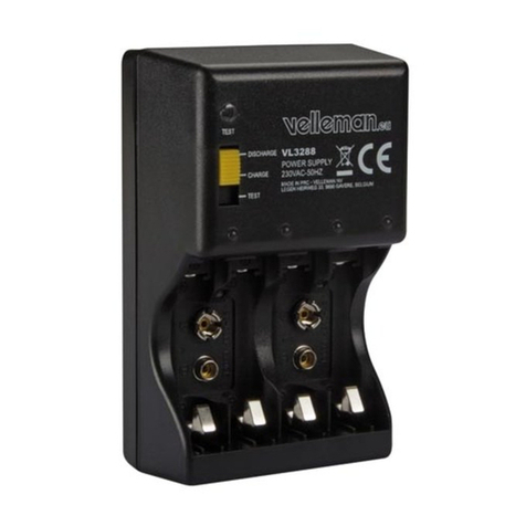 Velleman VL3288 user manual