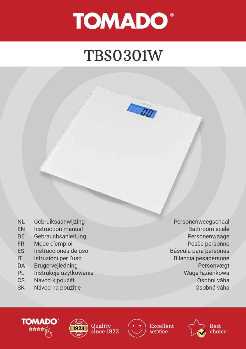 tomado TBS0301W User manual