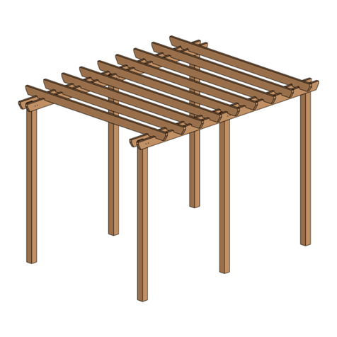 NI Climbing Frames Governor Pergola instruction manual