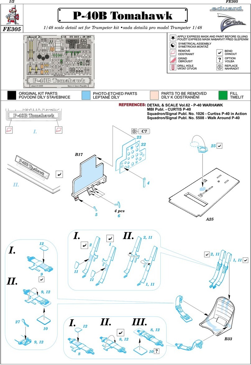 Eduard Zoom P-40B Tomahawk quick start guide Eduard Zoom P-40B Tomahawk quick start guide