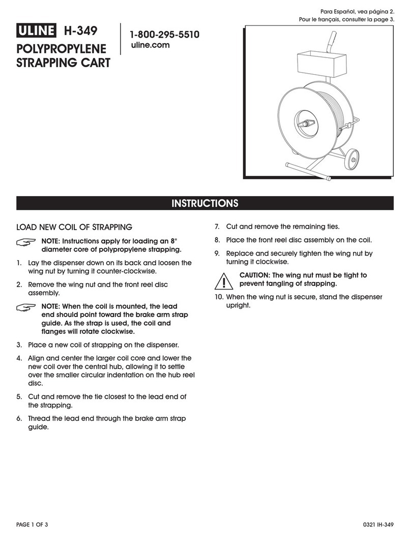 U-Line H-349 User manual