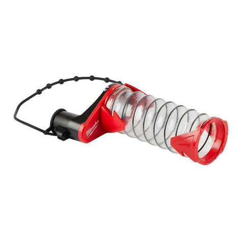 Milwaukee SDS PLUS DUST TRAP Operator's manual