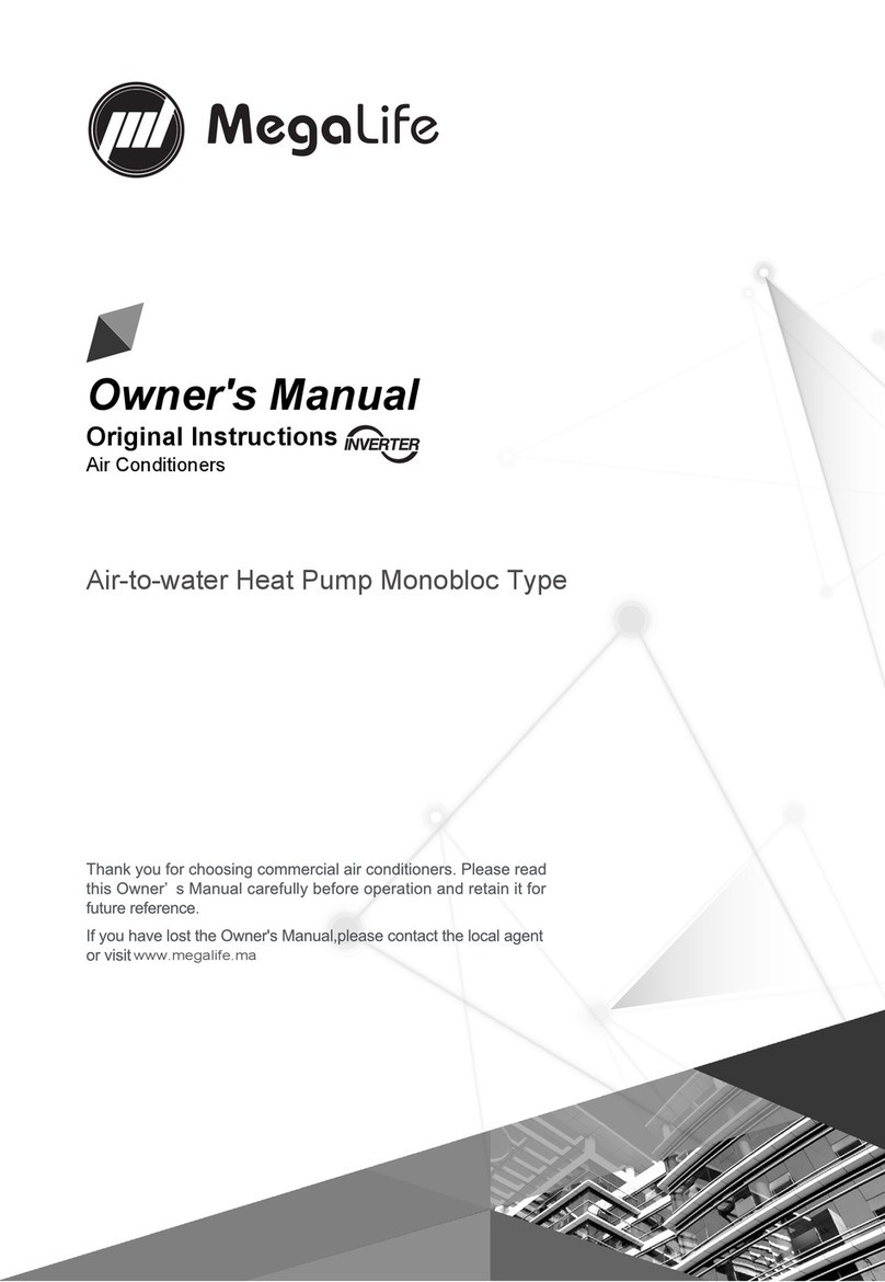 MegaLife ML-RS-CQ8.0Pd/NaC-K owner's manual