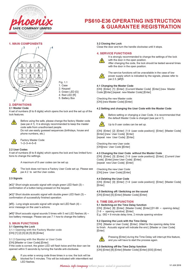 Phoenix PS610-E36 Product information sheet