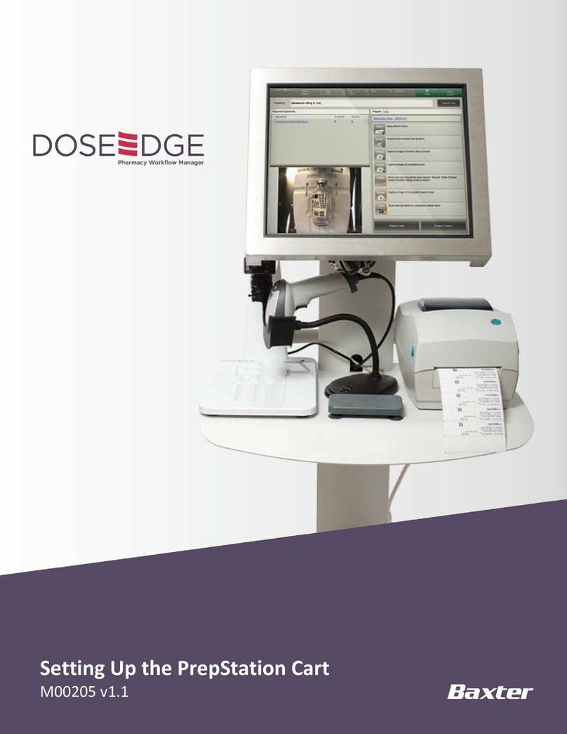 baxter DOSEEDGE User instructions