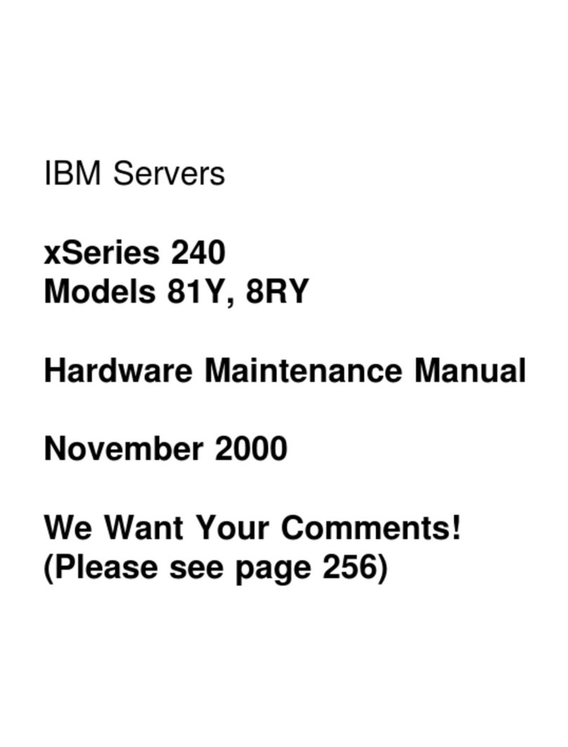 IBM xSeries 240 81Y Hardware Maintenance Manual