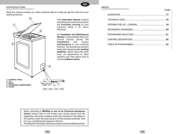 Iberna ITL 413 instruction manual