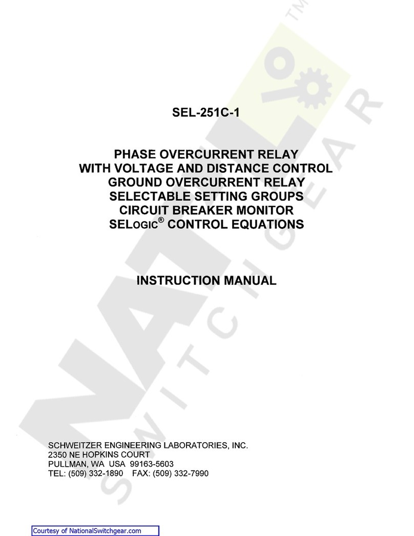 Schweitzer Engineering Laboratories SEL-251C-1 User manual