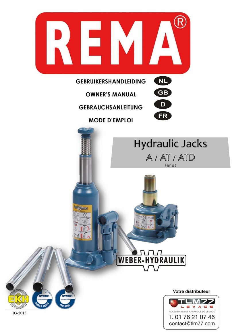 REMA A Series owner's manual