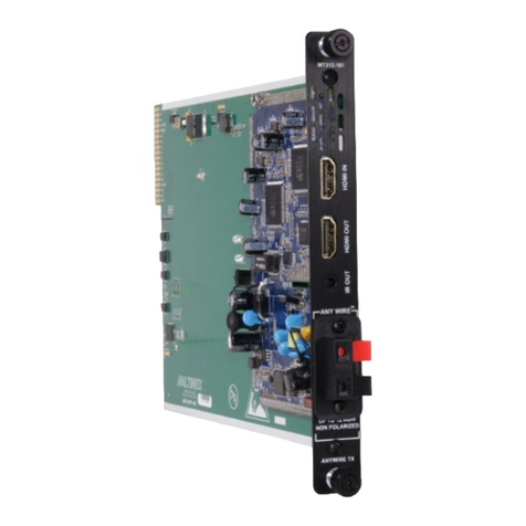 Altinex MT315-101 User manual
