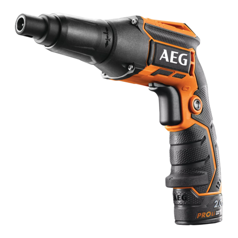 AEG BTS12C User manual
