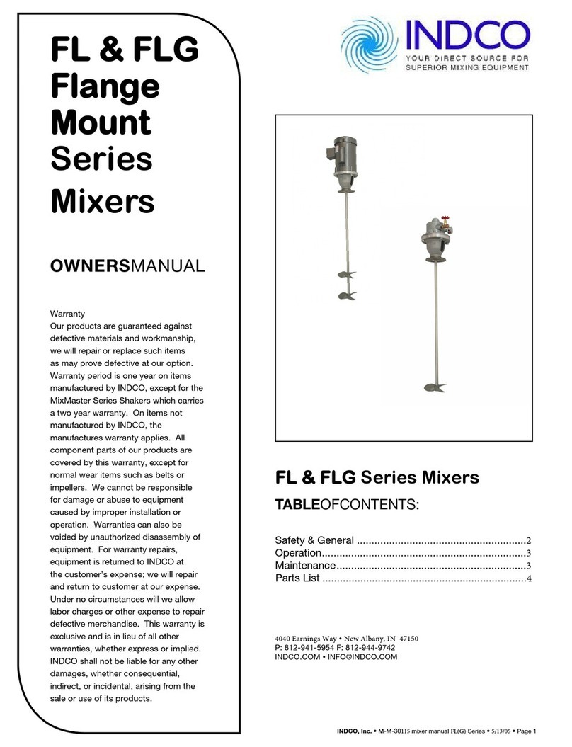 INDCO FL Series User manual