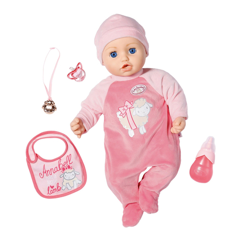 Zapf Creation Baby Annabell User manual