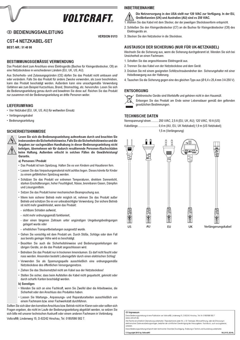VOLTCRAFT 51 40 90 operating instructions