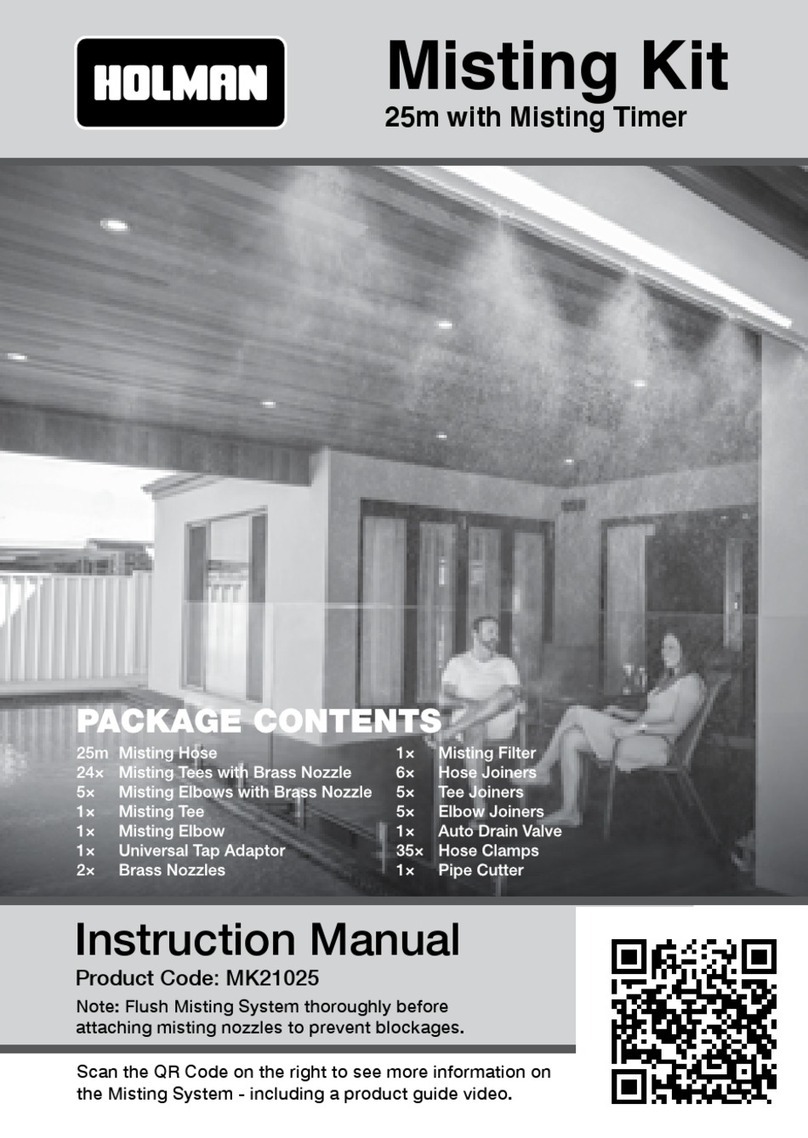 Holman MK21025 instruction manual