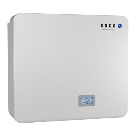 Kaco blueplanet hybrid 10.0 TL3 User manual