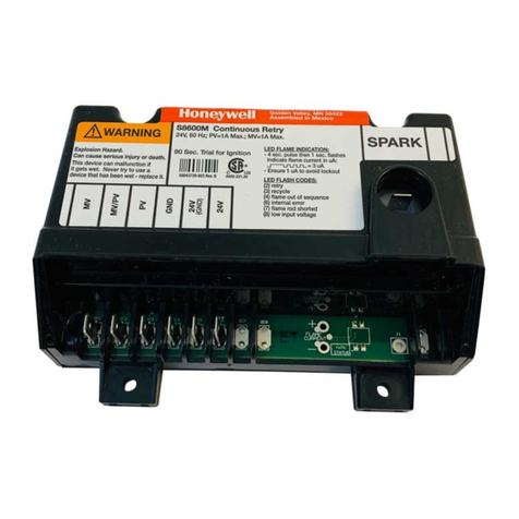 Honeywell S8600 User manual