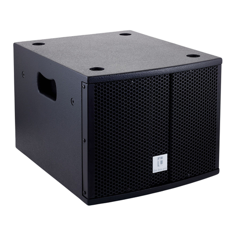 thomann Achat 108 Sub the box pro user manual