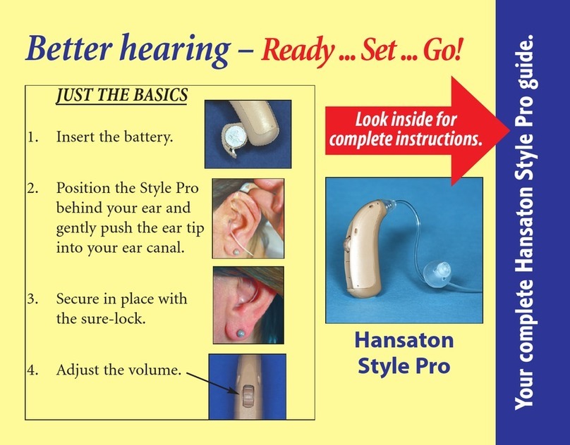 Hearing Help Express Hansaton Style Pro Complete guide