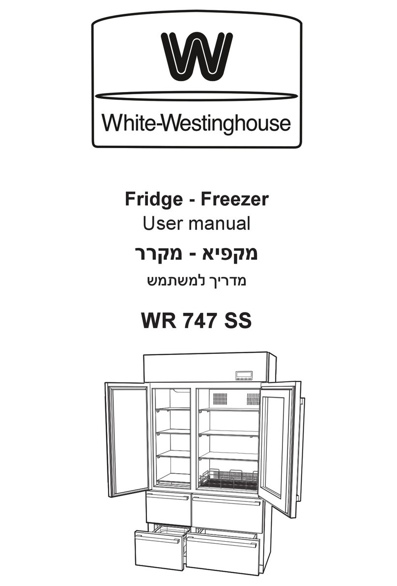 White-Westinghouse WR 747 SS User manual