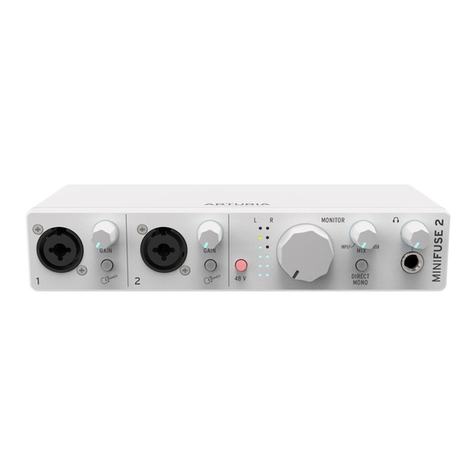 Arturia MINIFUSE 2 user manual