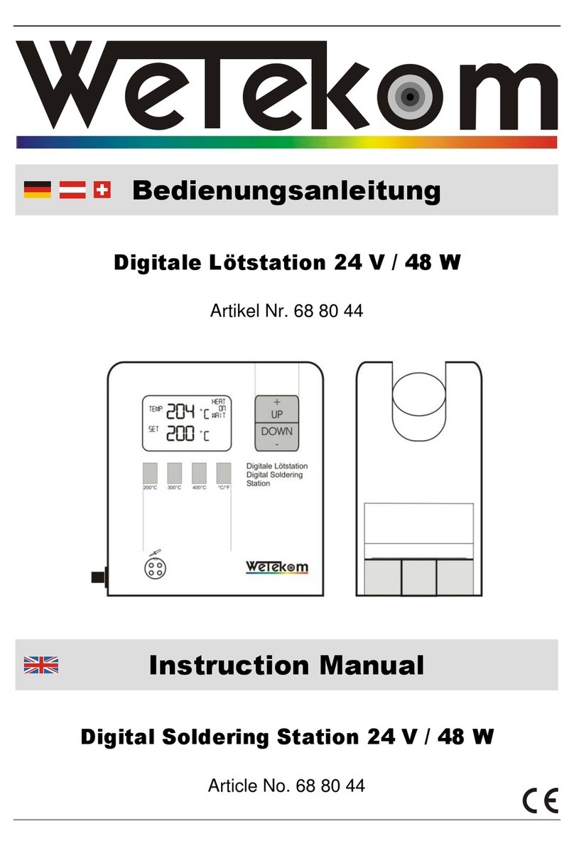 Wetekom 688044 instruction manual