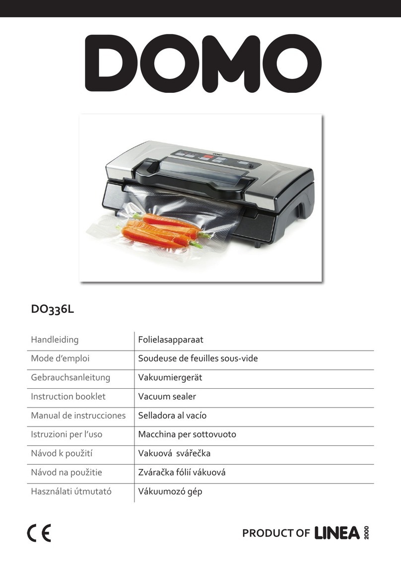 Linea DOMO DO336L Instruction booklet