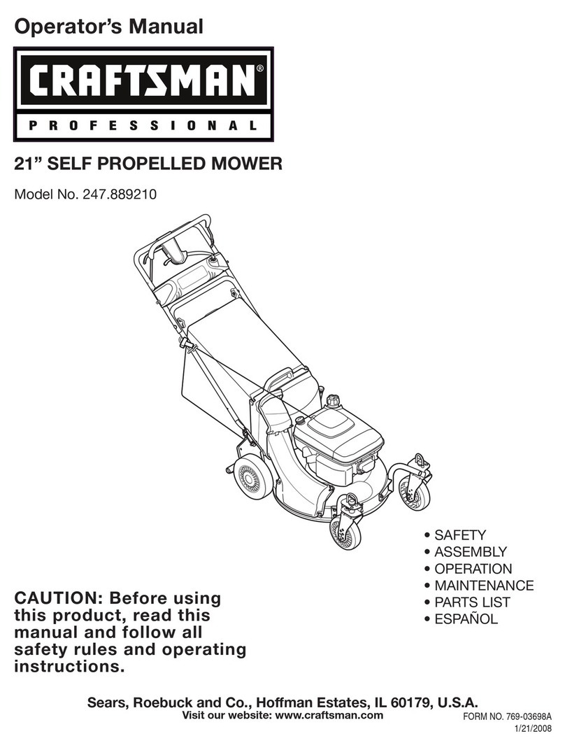 Craftsman 247.889210 User manual