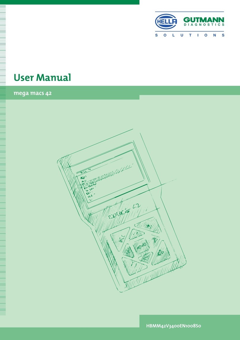 Hella Gutmann mega macs 42 user manual