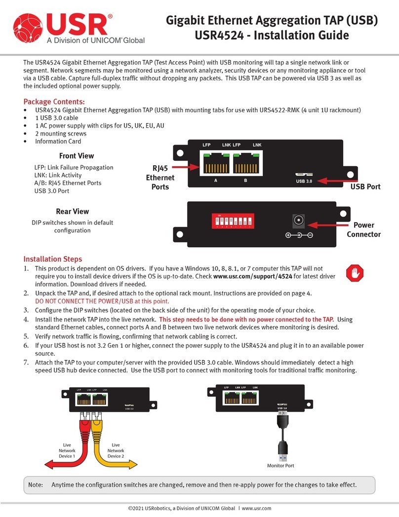 Uni-Com USR4524 installation guide
