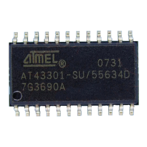 Atmel AT43301 User manual