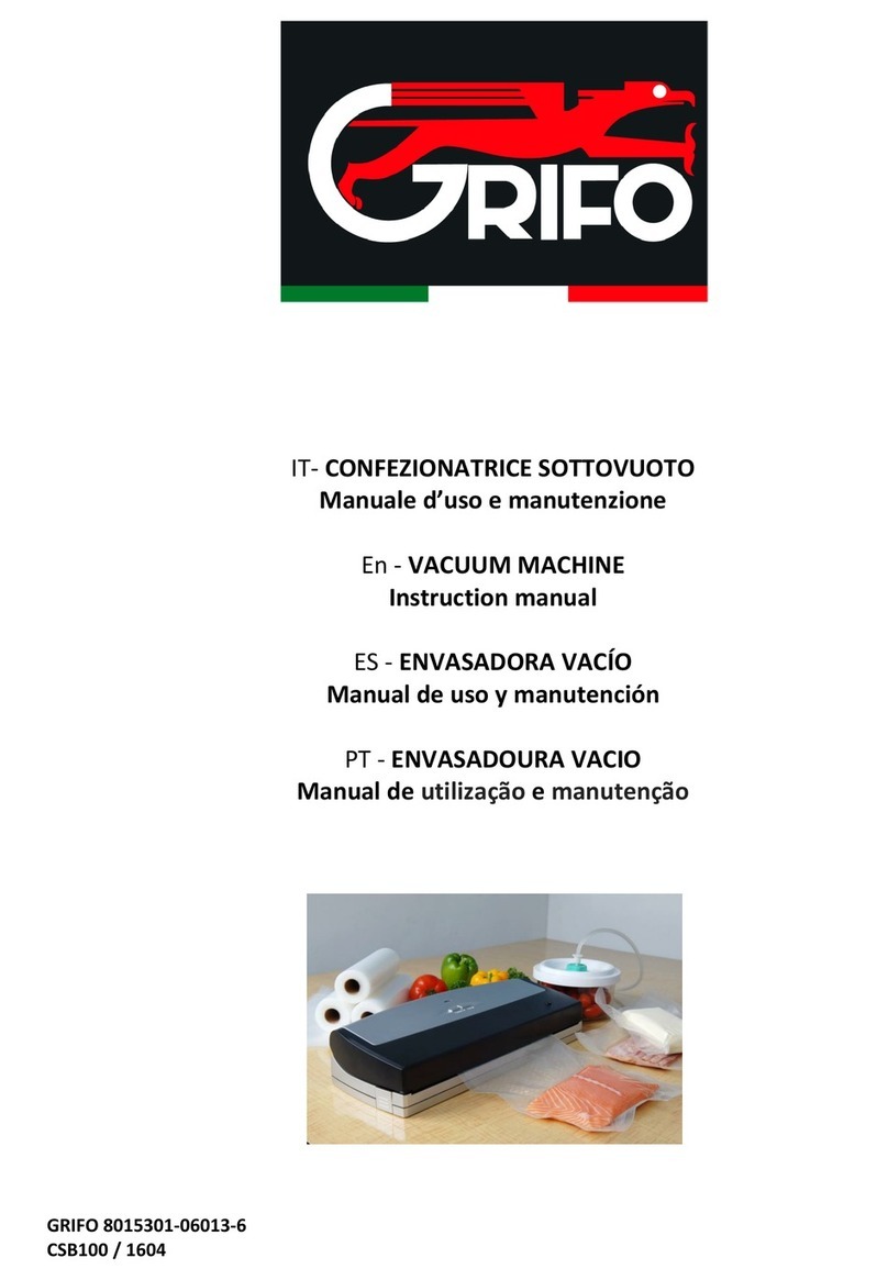 Grifo CSB100 instruction manual
