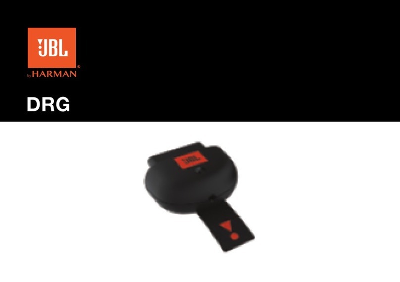 JBL JBL DRG User manual JBL JBL DRG User manual