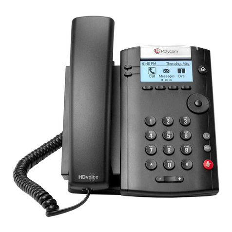 Polycom VVX 201 Instruction manual