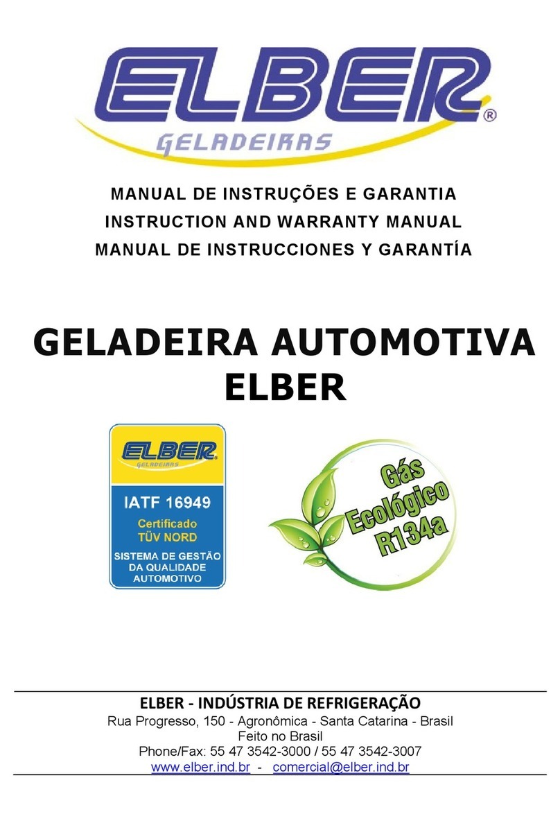 ELBER GELADEIRAS instruction manual