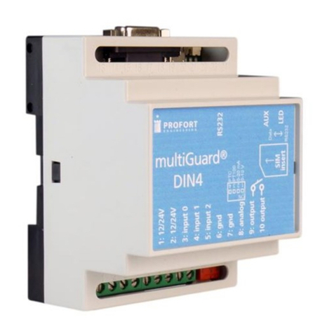 Profort multiGuard DIN4 quick guide