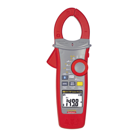 SEFRAM MW 3517BF User manual