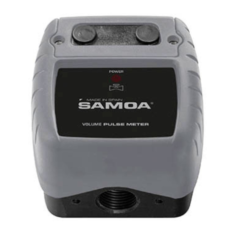 Samoa Oval Gear Meter manual