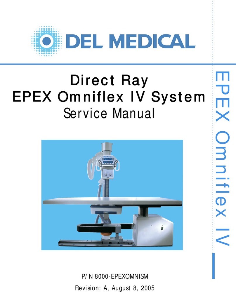 Del Medical EPEX Omniflex IV Service manual