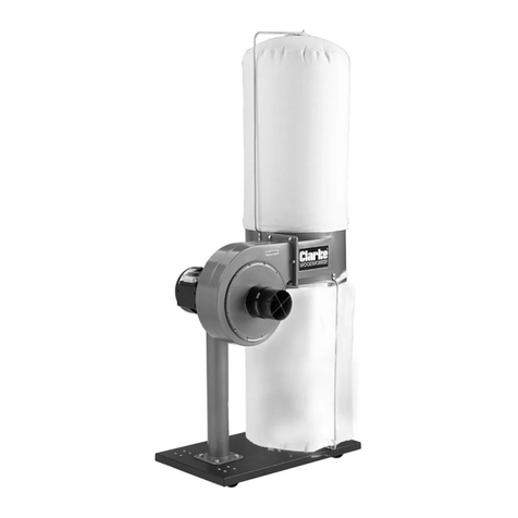 Clarke Woodworker CDE7B Operating & maintenance instructions