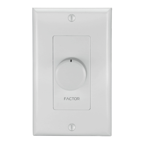 Factor VC-10D installation manual
