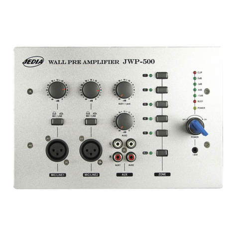 Jedia JWP-500 operating instructions