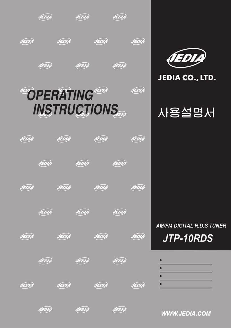 Jedia JTP-10RDS User manual